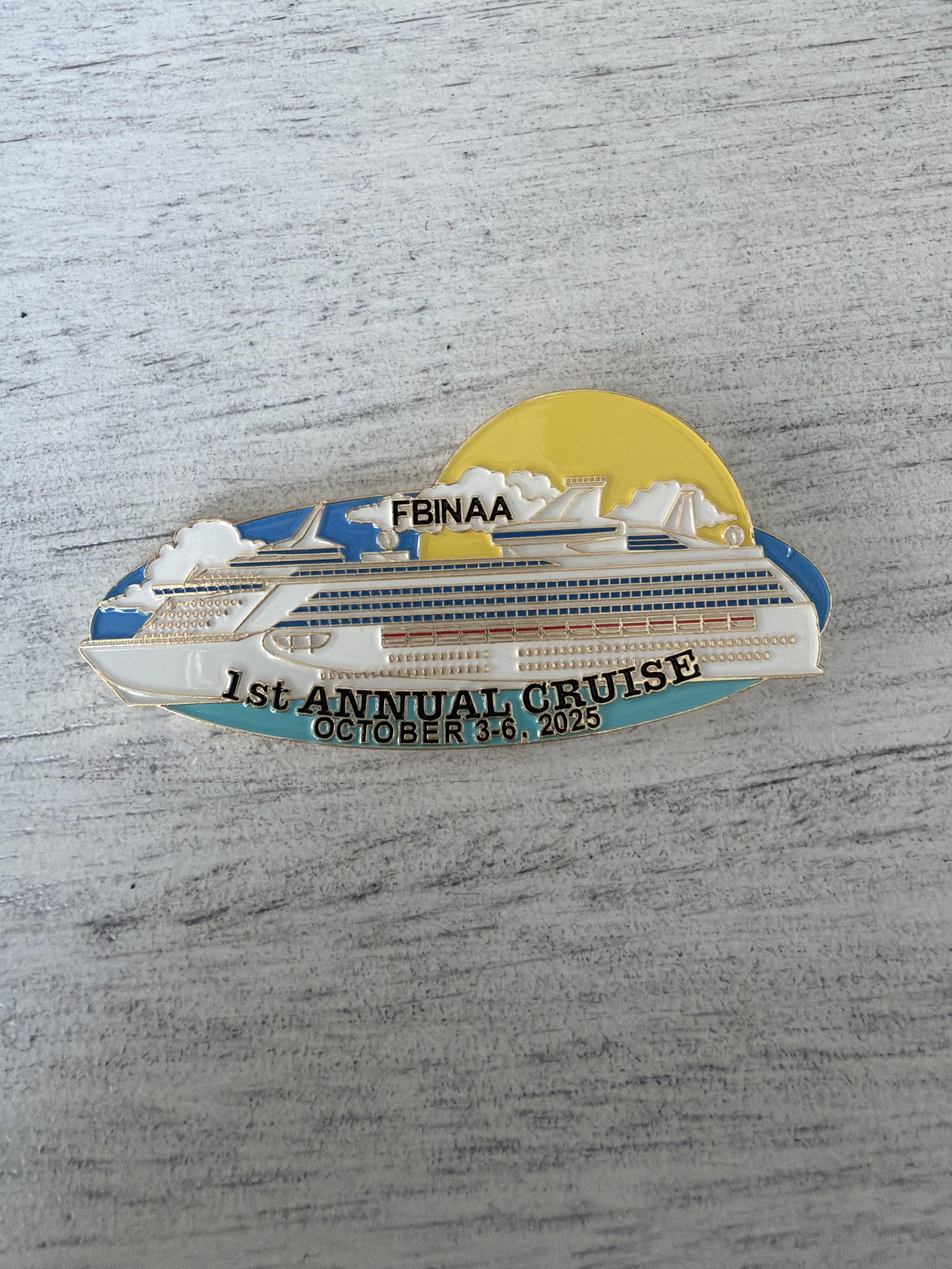 Our first cruise coin